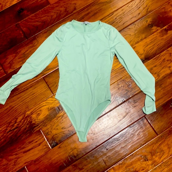 Gaze Mint Green Bodysuit - Picture 1 of 1